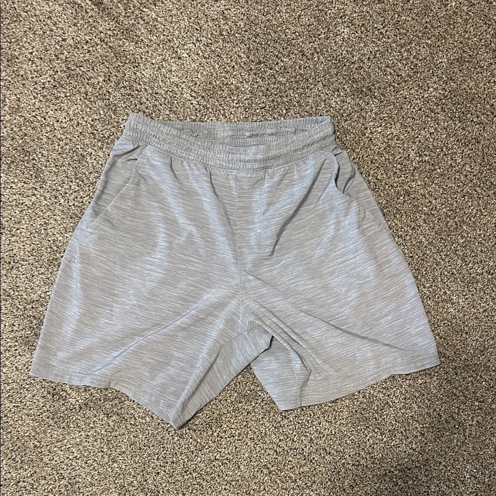 lululemon athletica Light Gray Athletic Shorts